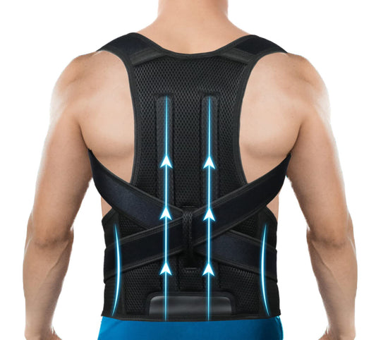 TEKOMVO Back Brace Posture Corrector for Men & Women M(29"-33")